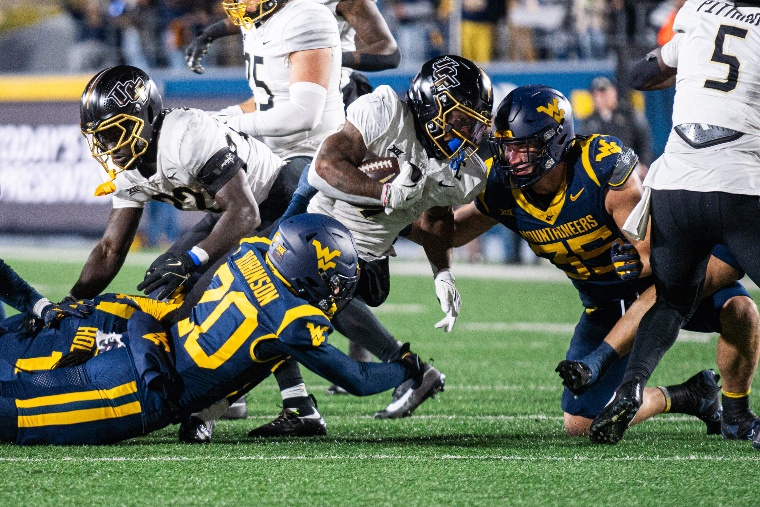 WVU's defense set the tone in picking up the win against UCF